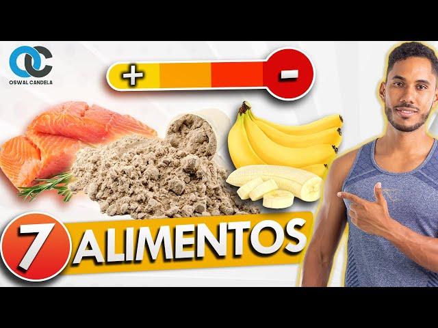 Top 7 alimentos con MÁS PROTEÍNAS (debes incluirlos)