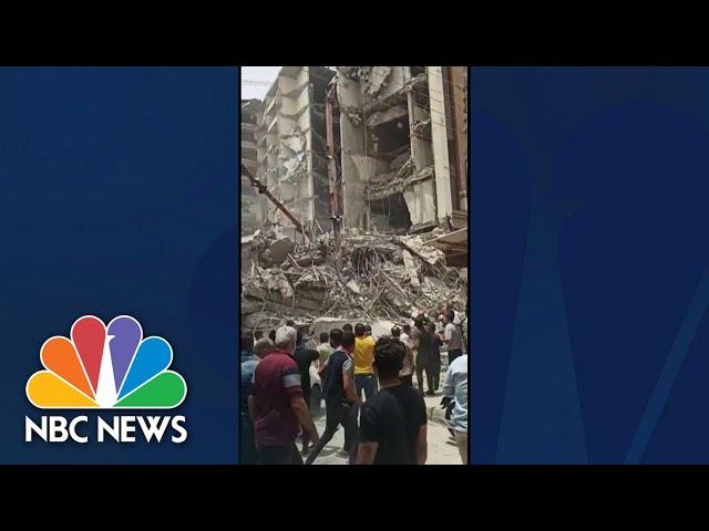 Several Dead After Iran Building Collapse