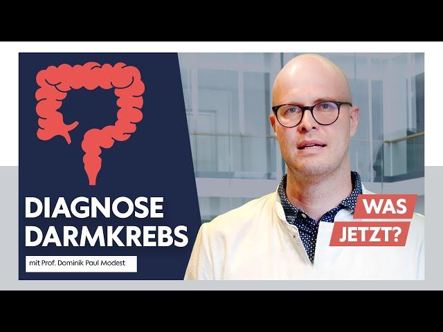 Diagnose Darmkrebs– Experte Prof. Dominik Paul Modest klärt auf