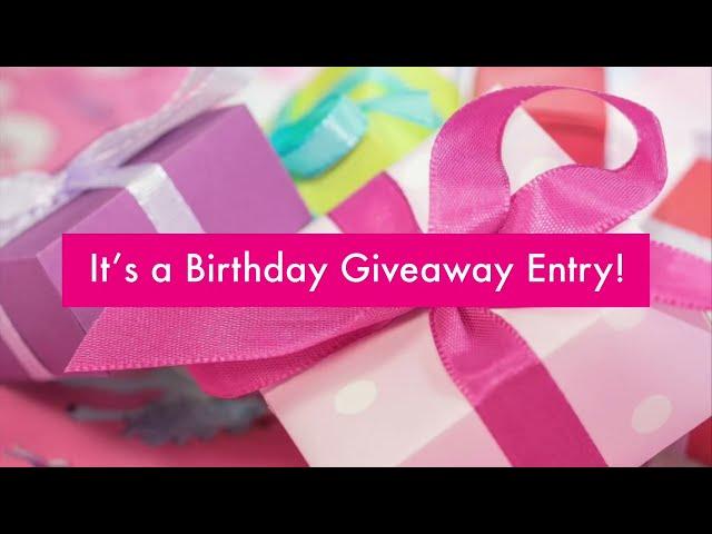 Birthday Giveaway 2022 Entry 14 - Crafty Little Things | Melus Makes