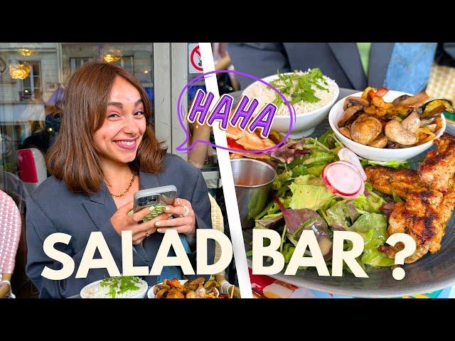 She Made Me Try A Salad Bar... 