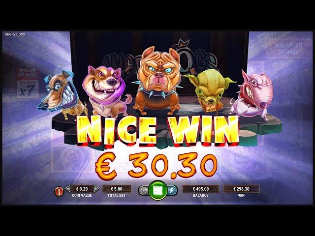 Angry Dogs Online Slot from GameArt