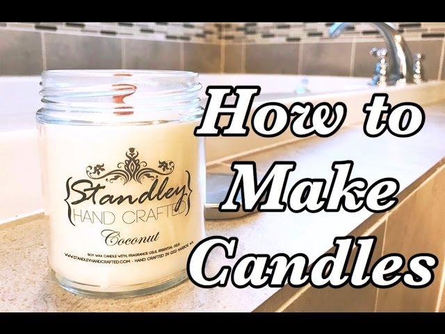 How to make scented candles - Candle making basics 101