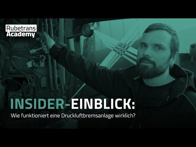 Insider-Einblick: Wie funktioniert eine Druckluftbremsanlage wirklich?