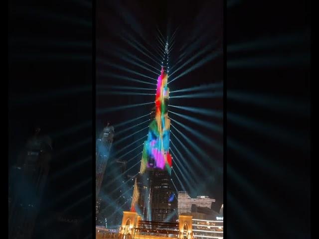 Buraj Khalifa Light show super #burajkhalifa #dubai #shortsvideo #shorts #dxbwale