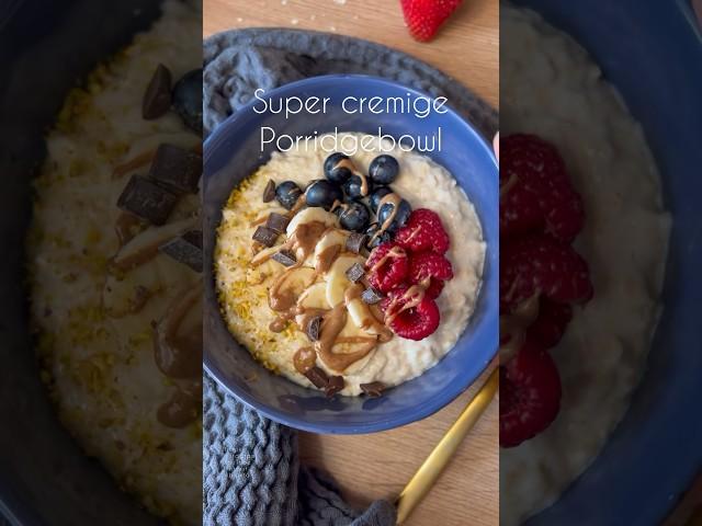 #rezept #porridge #frühstück #einfacherezepte #bowls