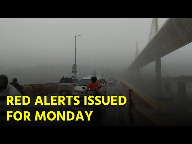 IMD issues Red Alert for Monday, Warns of Very Heavy Rainfall || GOA365 TV