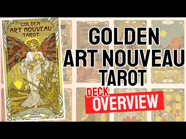 Golden Art Nouveau Tarot Review (All 78 Golden Art Nouveau Tarot Cards Revealed!)