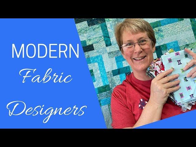 Introducing Modern Fabric Designers 2021 - Bold fabrics and how to use them