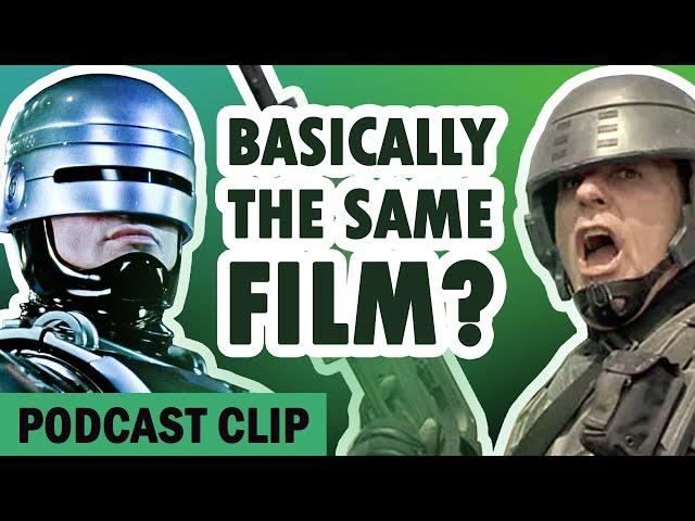 RoboCop & Starship Troopers The Same Movie? | Retro Gem Podcast Clip