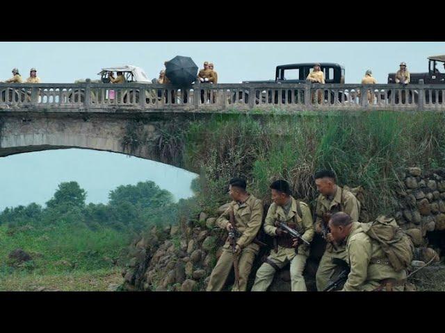 [Special Forces Movie] Japanese General Personally Inspects Bridge,Is Killed by a Special Soldier