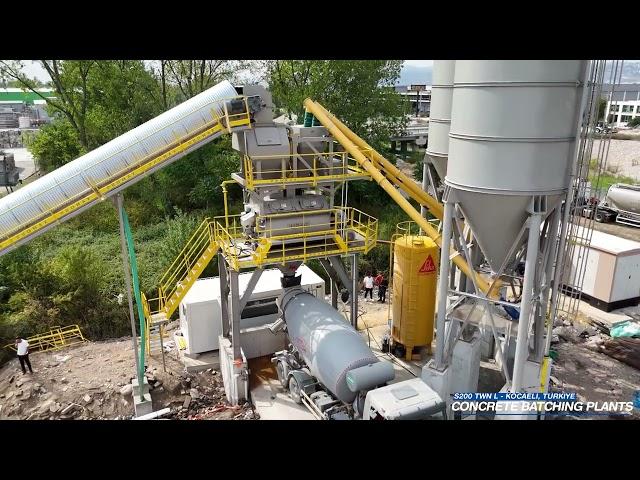 Promax S200 TWN L Concrete Plant – The New Standard in High-Performance Concrete Production