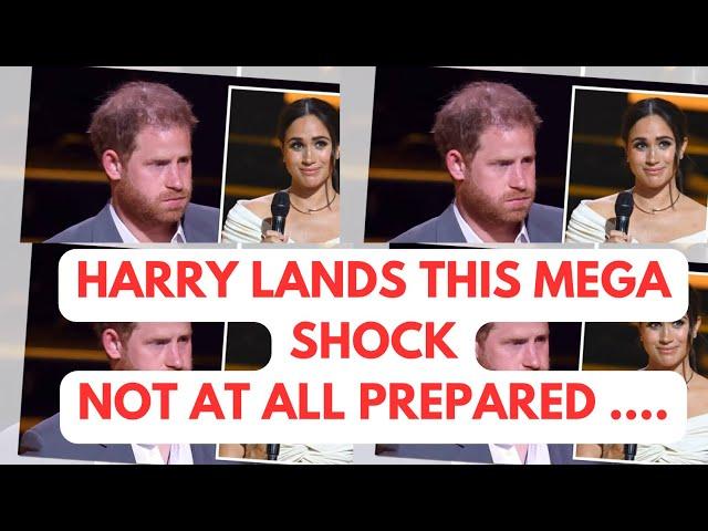 HARRY RECEIVES A MEGA SHOCK THAT SETS THE TAILSPIN #meghan #princeharry #meghanmarkle