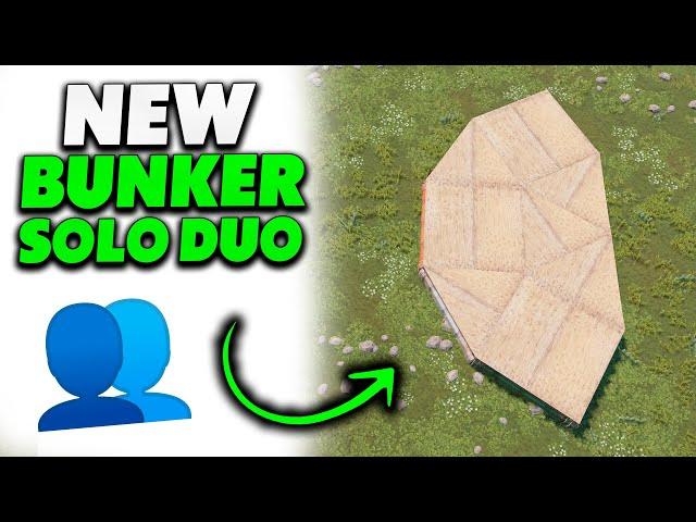 NEW BUNKER SOLO DUO In Rust 2024 | Rust Building Tutorial