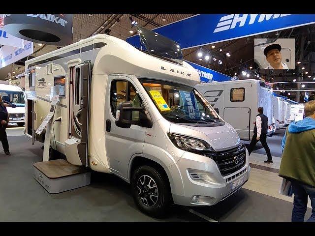 Laika Ecovip 309 S RV Camper Van Fiat Ducato luxury 309S Camping car walkaround and interior V0316