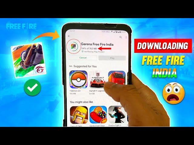 Downloading Free Fire India  From Playstore After Free Fire Ban  | Free Fire Ban | Headshot Trick