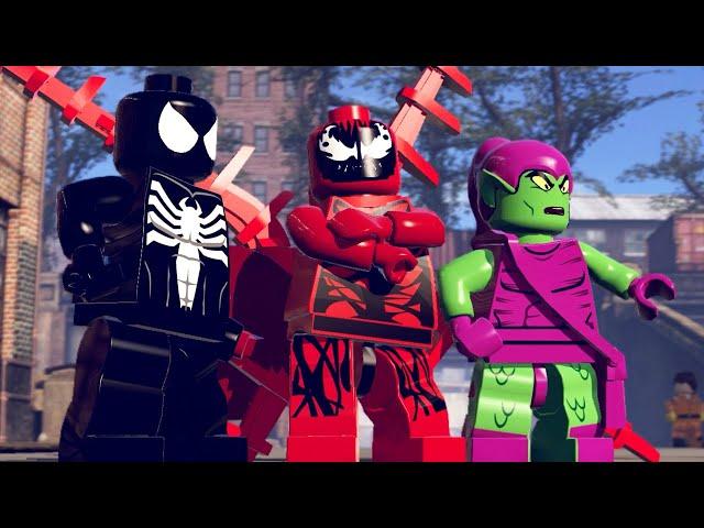 All Spider-Man Characters Vs Villain's in LEGO Marvel Games