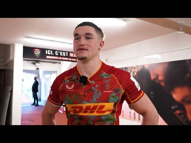 "It was incredible" - Ben Waghorn looks back on his Champions Cup debut for Harlequins vs Toulon