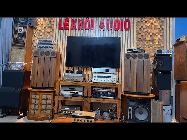 Lê Khôi Audio SG phát trực tiếp theo yêu cầu Loa University đỉnh bảng hãng.