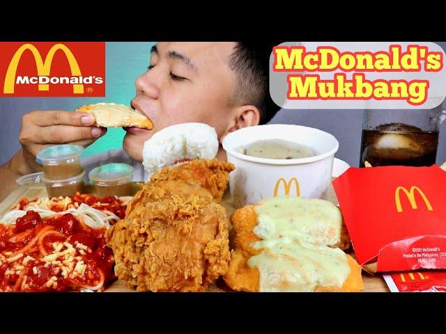 McDonald's MUKBANG | McDonald's Menu | Pinoy Mukbang | Mukbang Philippines | Asmr Mukbang |Asmr McDo