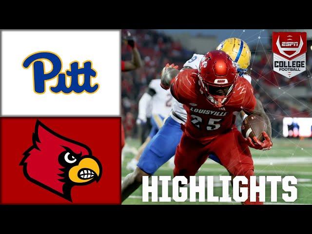 Pittsburgh Panthers vs. Louisville Cardinals | Full Game Highlights | ESPN College Football