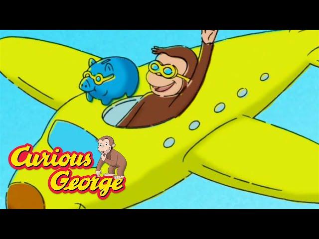 George's Piggy Bank Problem  Curious George  Kids Cartoon  Kids Movies