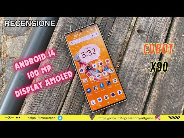 CUBOT X90 - Lo smartphone PIÙ ECONOMICO con display AMOLED e fotocamera da 100 MP
