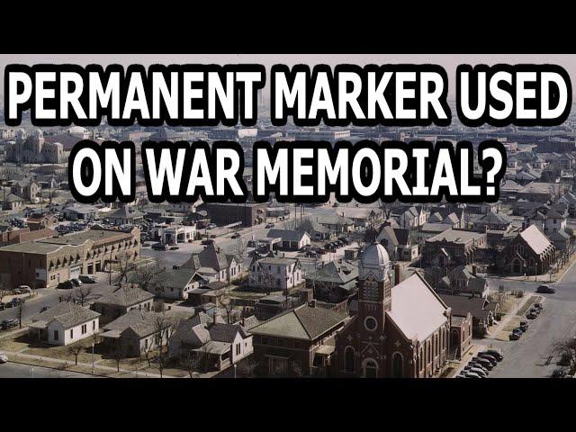 Wykoff Responded To Claim Of Vandalizing War Memorial In Texas