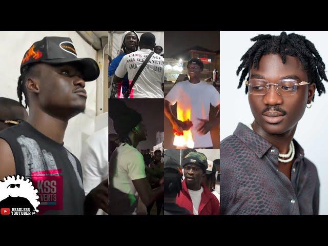 Why Asakaa Boys Slapped Dikoo at Kweku Smoke's Revival Concert || FULL STORY