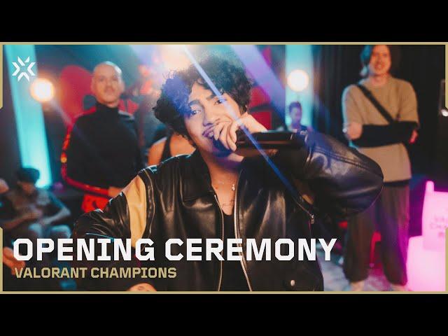 2023 VALORANT Champions Opening Ceremony Performance Ft. Grabbitz, bbno$, emei, Jazz, and ericdoa