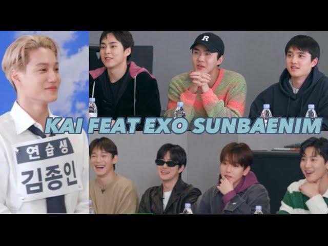 Never let Kai meet his EXO Sunbaenim(Senior) again