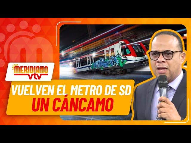 Vuelven el Metro de Santo Domingo un ''Cáncamo''