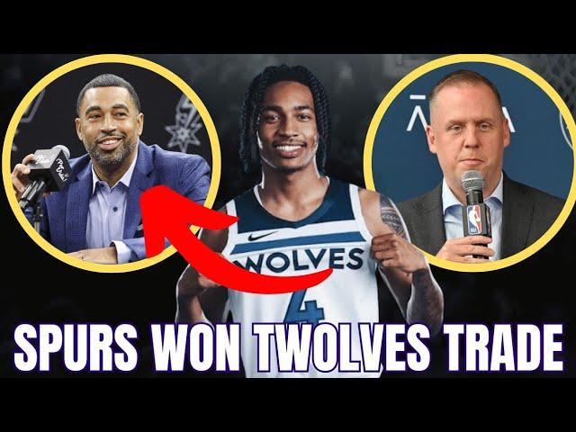 San Antonio Spurs Won The Minnesota Timberwolves Trade