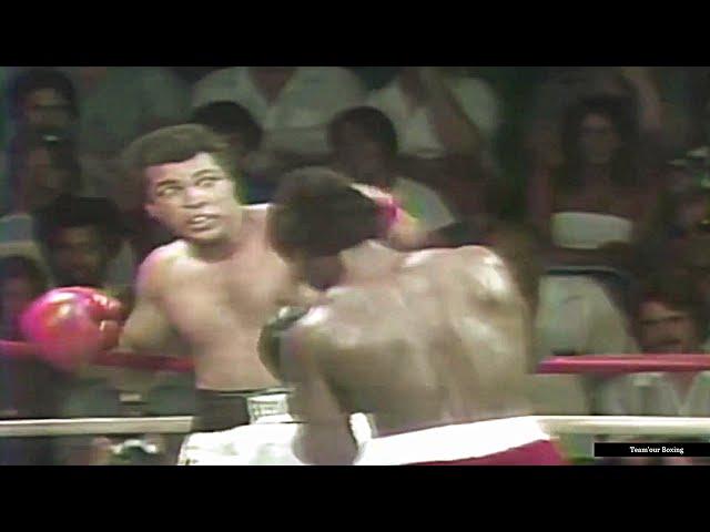 Ali plays with Dokes ! | Exhibition HD [60fps] | April,16 1977