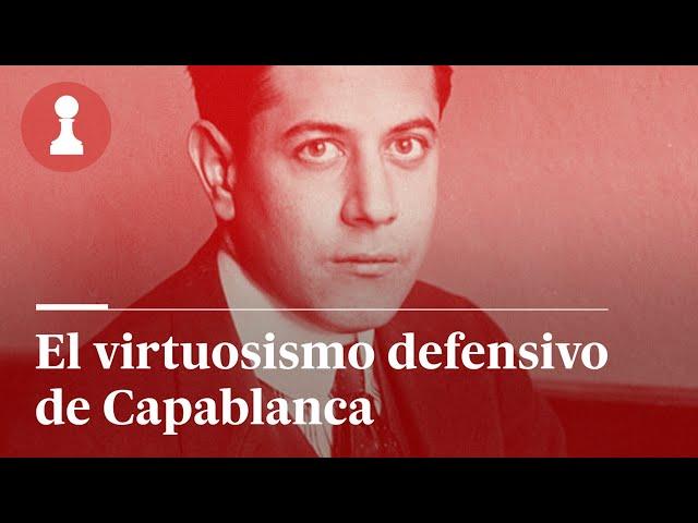 Capablanca's defensive virtuosity, by Leontxo García | The corner of the immortals 486