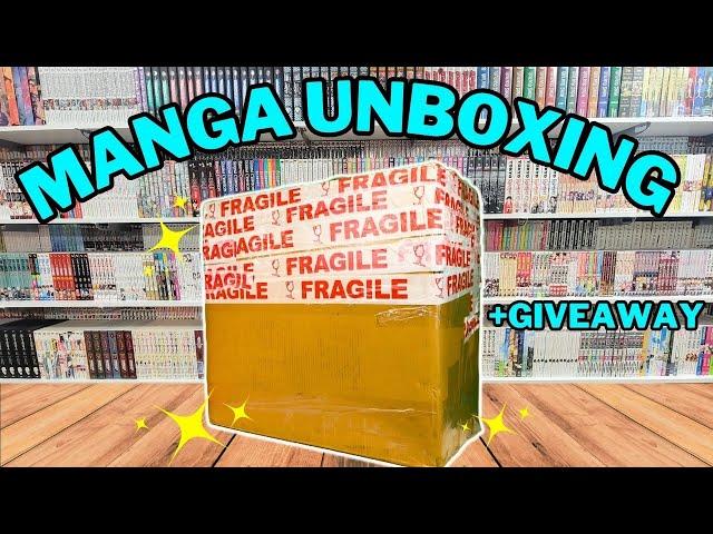 Awesome Manga Unboxing Haul / 40+ Manga Volumes