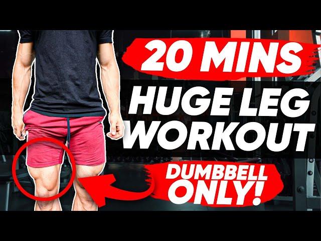 20 MINUTE LEG WORKOUT (DUMMBELLS ONLY)