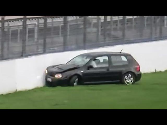 CRASH & Fail Compilation  Hockenheim Ring - Best of Touristenfahrten, Trackday & Motorbike Crashes