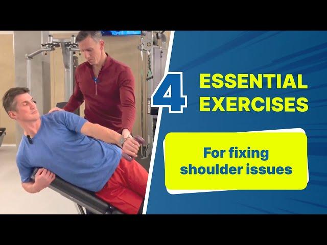 Dealing with Shoulder Issues? Here are 4 Essential Exercises to Fix You