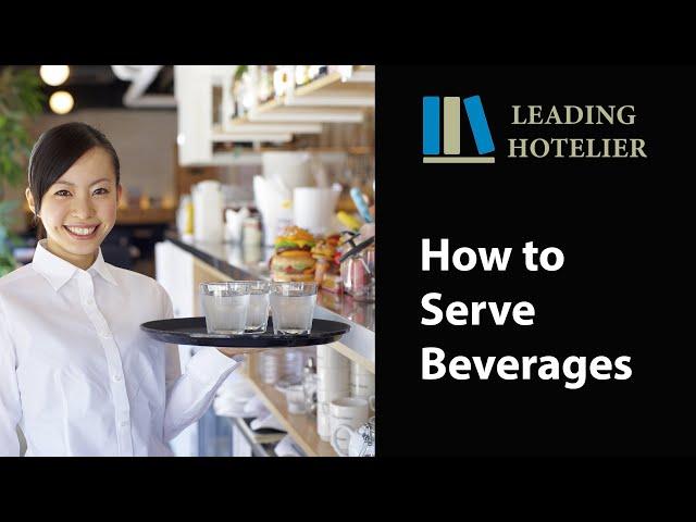 HOW TO SERVE SOFT DRINKS AND LONG DRINKS - Food and Beverage Service Training #12