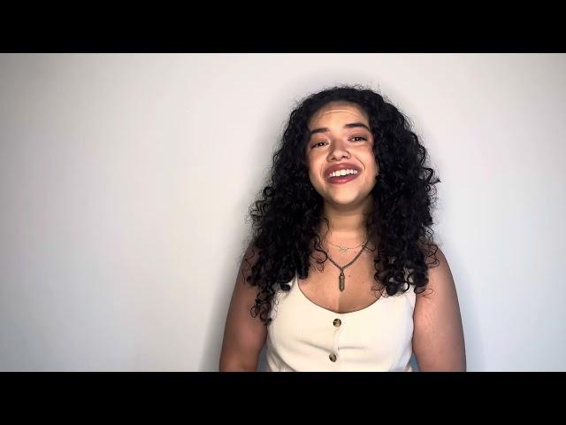 Gabby Franco Ferro sings True Colors a cappella