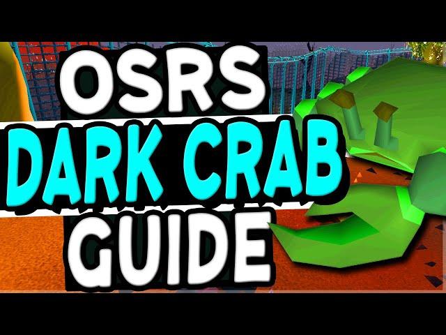 The Ultimate Dark Crabs Guide Old School Runescape