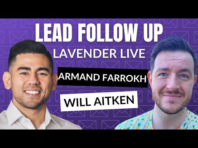 Inbound Sales Leads with Armand Farrokh -  How to Follow Up With Leads