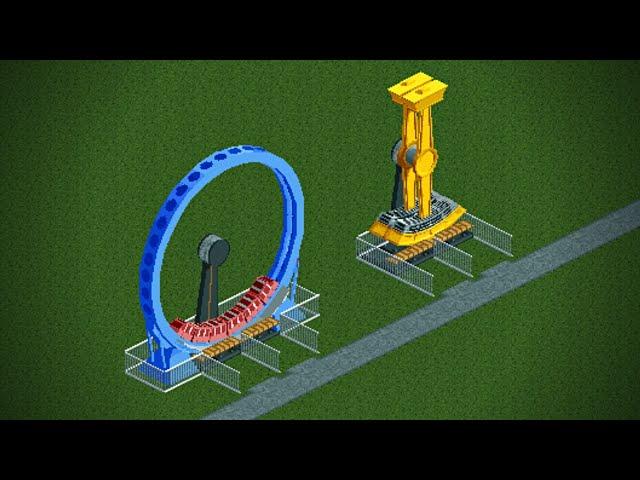 10 Amazing Custom Rides You NEED In RollerCoaster Tycoon 2