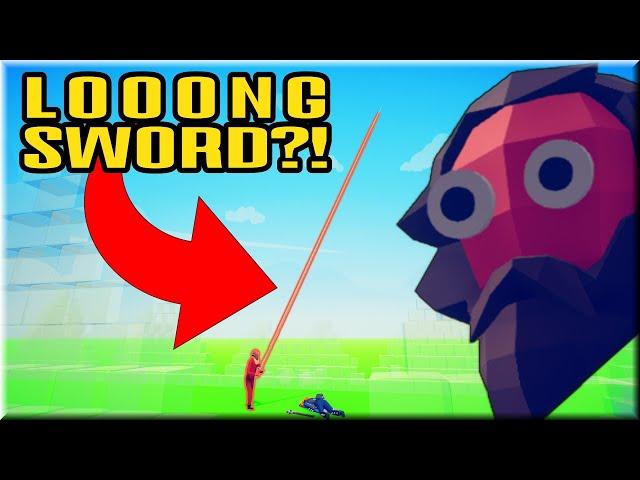 Super Long Sword Teacher - Totally Accurate Battle Simulator Mod