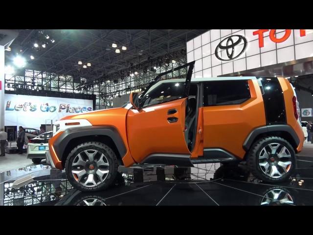 2018 Toyota FT-4X Concept at New York Auto Show