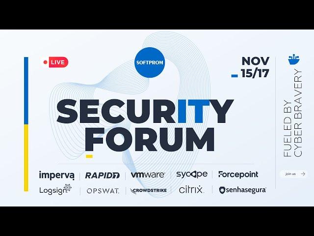 SOFTPROM SECURITY FORUM | NOV 17, 2022 