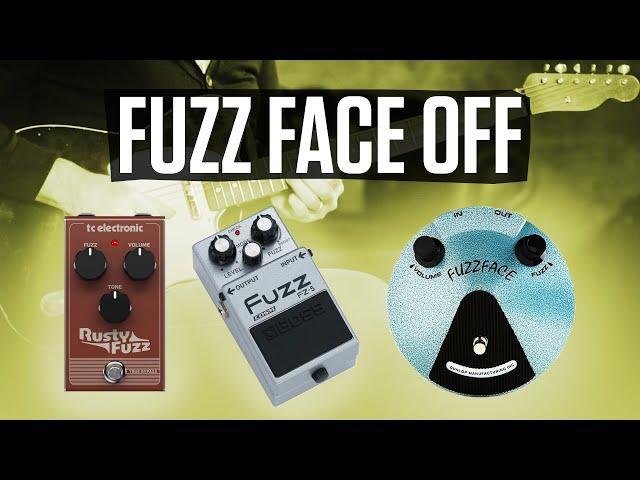 Fuzz Face vs FZ-3 vs Rusty Fuzz