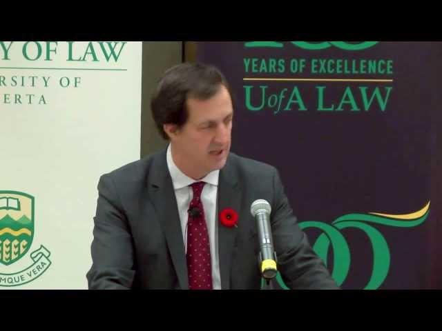 Andrew Coyne 'The Alarming State of Canada's Democracy'_Merv Leitch QC lecture_4 Nov 2013