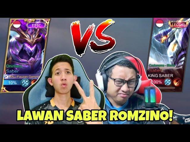 DITANTANG BEWAN SABER LAWAN ROMZINO SI TIKTOKER SOMBONG!!